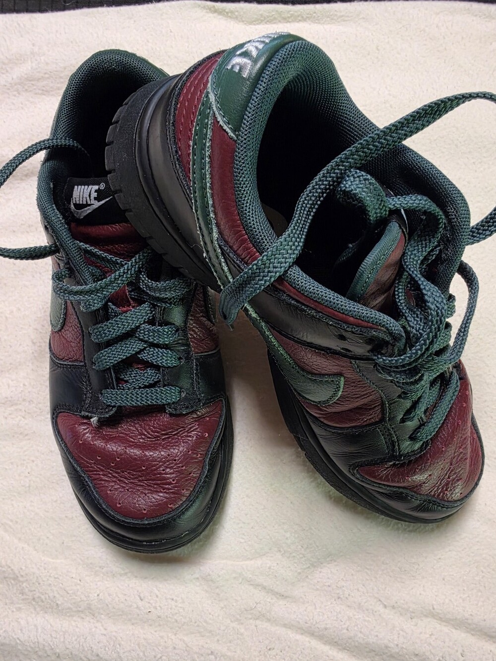 Nike Dunk Low Custom Leather Sneakers Women's Size 7